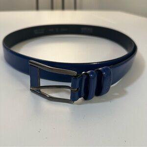 VERSACE JEANS COUTURE Patent Leather Belt Size 34